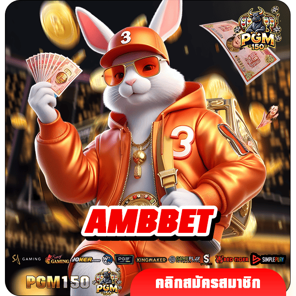 AMBBET ทางเข้าใหม่ เว็บตรงลิขสิทธิ์แท้ แจ็คพอตแตกหนักที่สุด