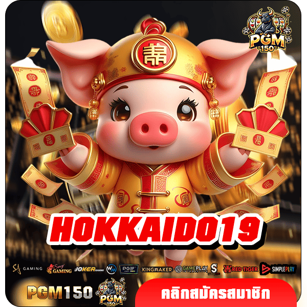 HOKKAIDO19 ทางเข้าใหม่ บริการเกมสล็อตลิขสิทธิ์แท้ มาแรงยืน 1