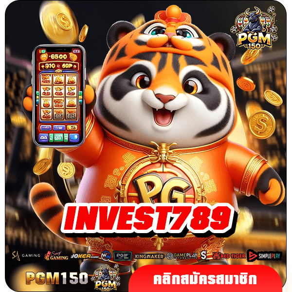 INVEST789 สล็อตเว็บตรง ลุ้นสนุกได้ทุกเกม การันตีจ่ายโหดหลักล้าน