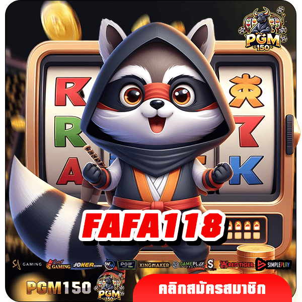 FAFA118 ทางเข้าหลัก เว็บใหญ่ลิขสิทธิ์แท้ ทำเงินง่าย โบนัสแตกหนัก