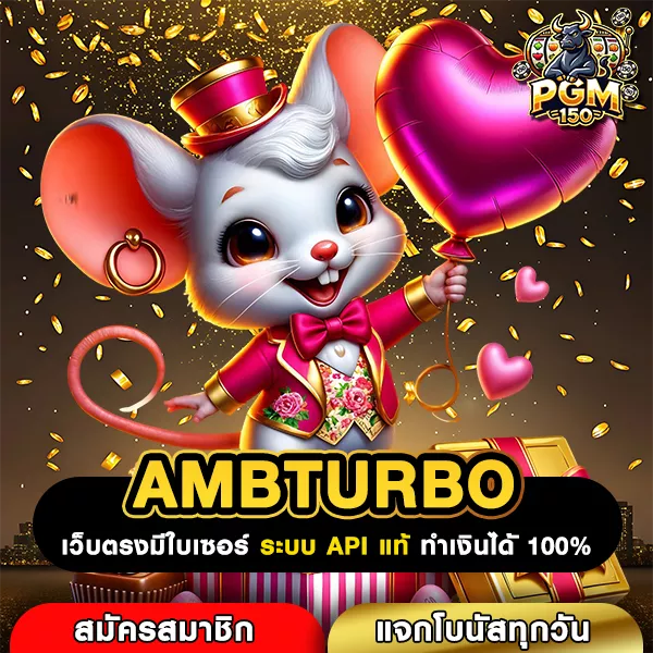 AMBTURBO แหล่งรวมสล็อตค่ายแท้ เว็บตรงแตกไว ใช้งานง่ายทุกขั้นตอน